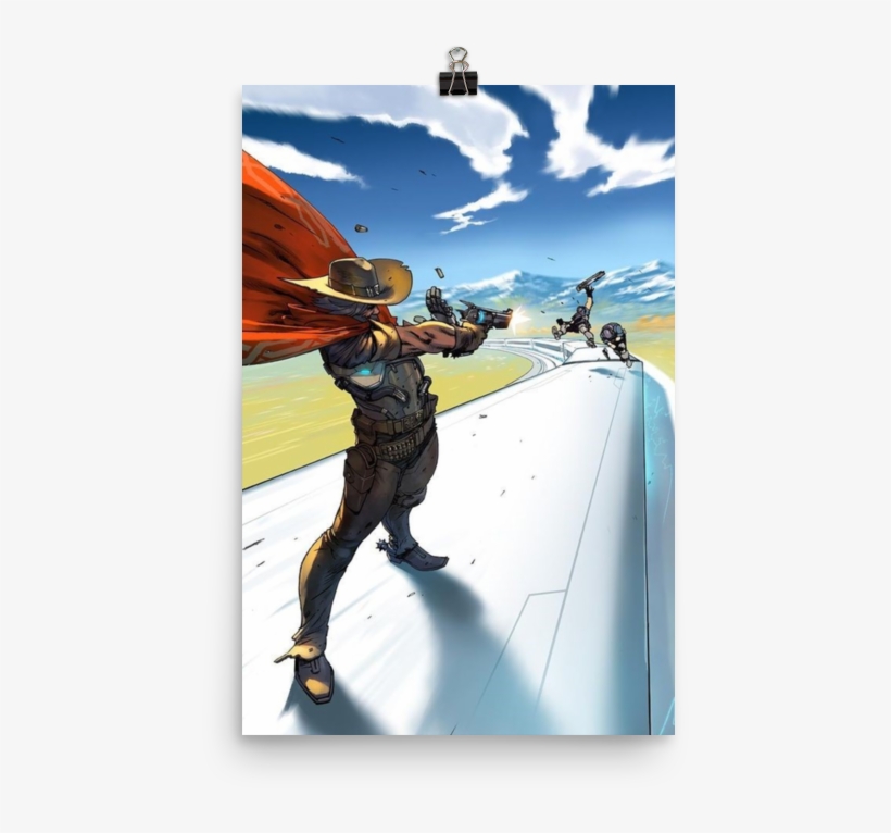 Overwatch Mccree - 死神 麥 卡 利, transparent png download