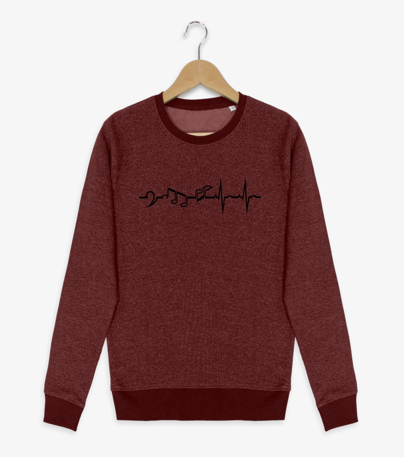 Sweatshirt Crew Neck Stella Seeks Música En Las Venas - Sweatshirt, transparent png download