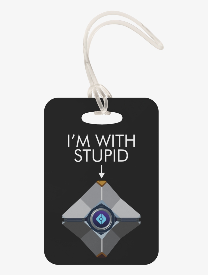 Destiny Ghost Metal Luggage Tag - Bag Tag, transparent png download