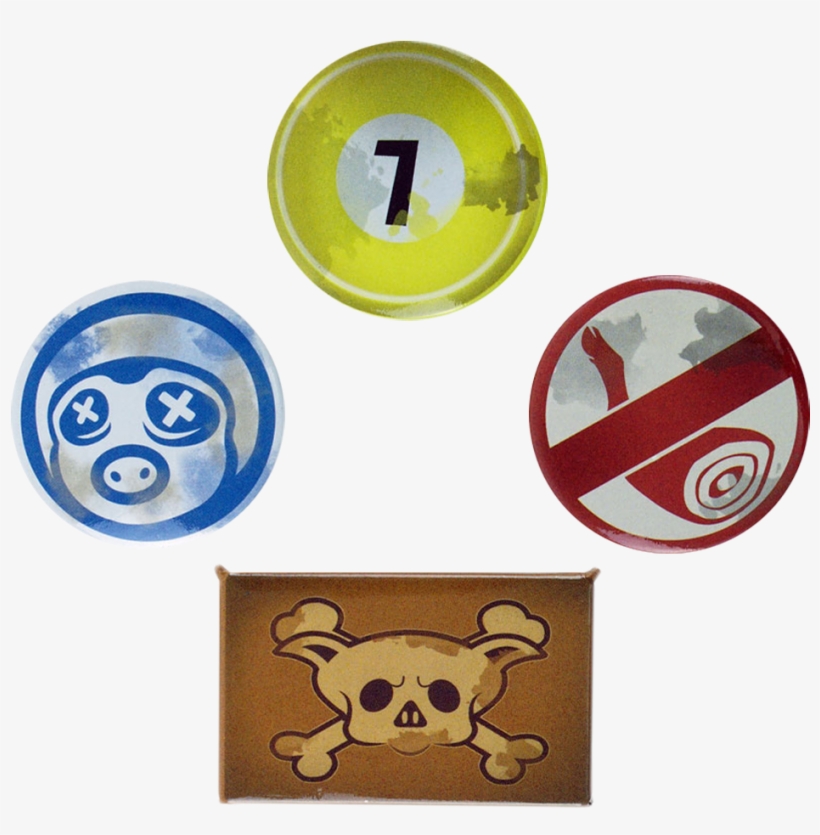 Overwatch Roadhog Button-set - Overwatch Roadhog Pin Button Set Collection, transparent png download