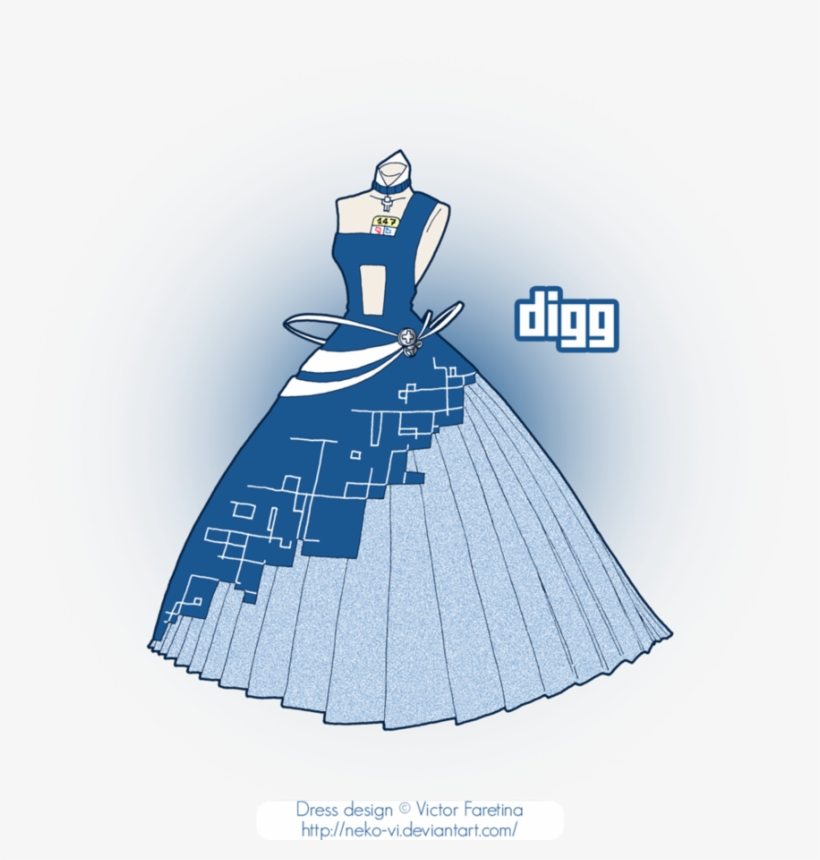 Digg In Fashion By Neko - Digg, transparent png download