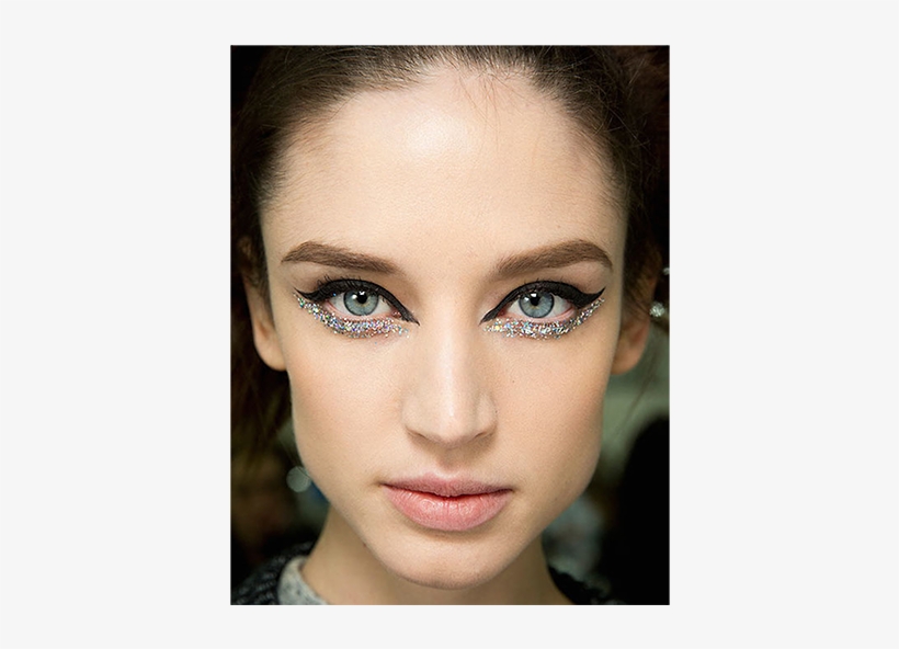 Chanel Glitter Eye Makeup, transparent png download