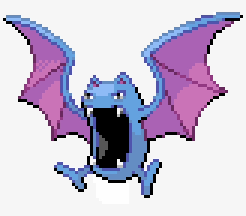 View Stale , - Golbat Pixel Art, transparent png download