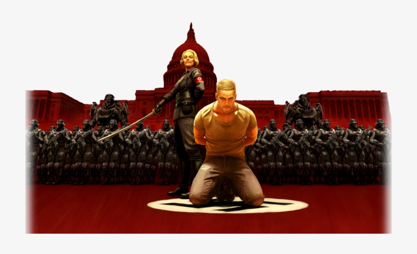 "we Chose To Wear That Anti-nazi Message On Our Sleeves - Brian Bloom Wolfenstein 2, transparent png download