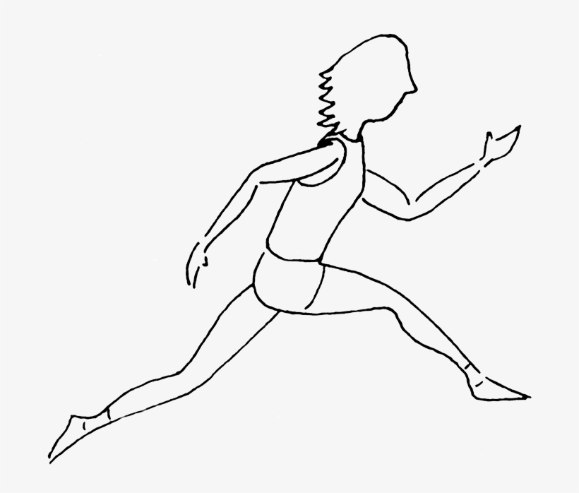 A Perfect World - Runner Clip Art, transparent png download