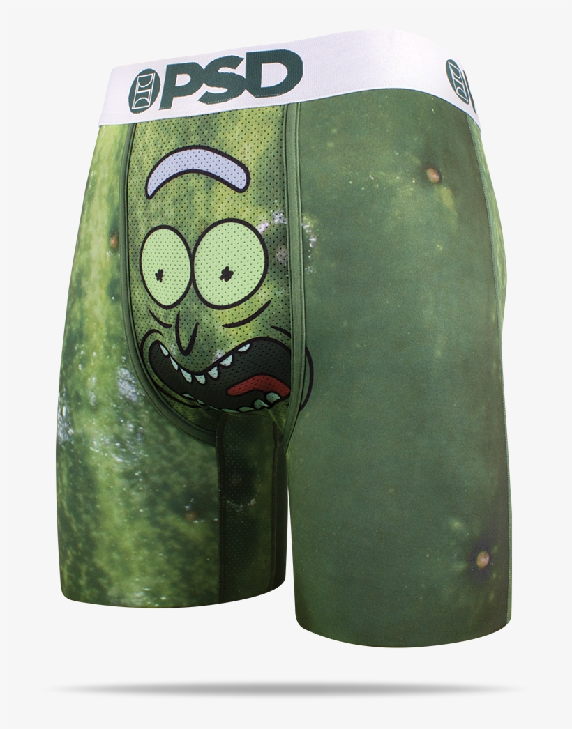 Rick & Morty Pickle Rick Men's Boxer Brief - Undergarment, transparent png download