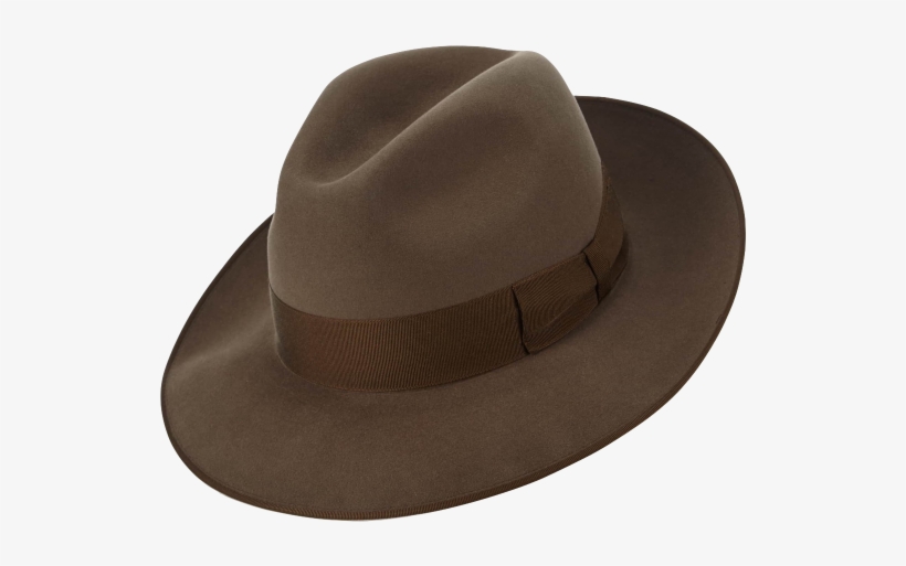 Khaki St James's Felt Fedora - Lock & Co York Fedora, transparent png download