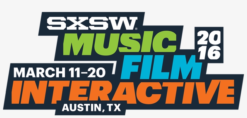 The 2016 Sxsw Lineup Features Nic Cage, Jake Gyllenhaal - Sxsw 2016 Logo, transparent png download