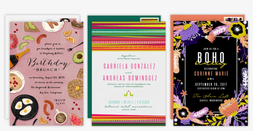 Sogi's Honey Bakeshop Stationery - Engagement Party, transparent png download