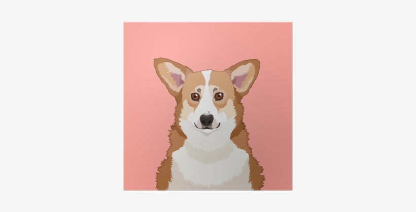 Welsh Corgi Beach Towel, transparent png download