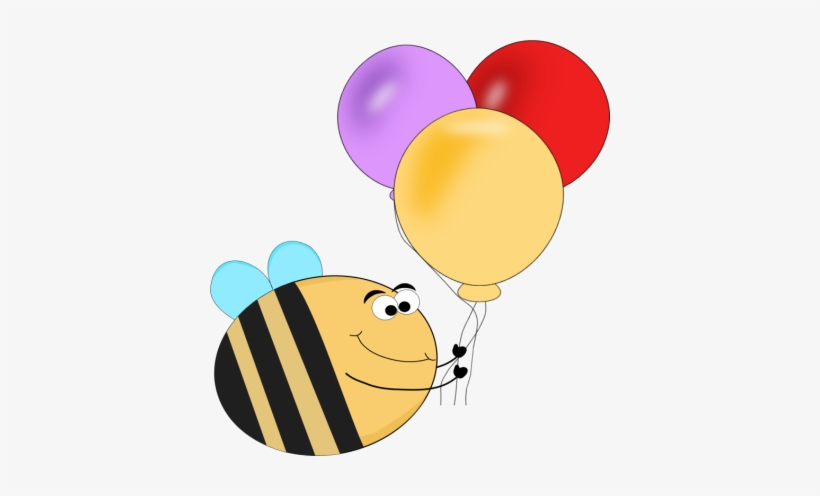 Quoth Clipart Balloon - Thank You Bee Clipart, transparent png download