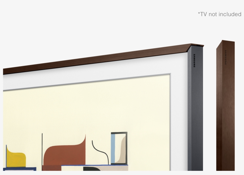 Samsung Customisable Brown Bezel For 55 ""frame Tv - Samsung Customisable Bezel - Vg-scfm55lw - Edge Finishing, transparent png download