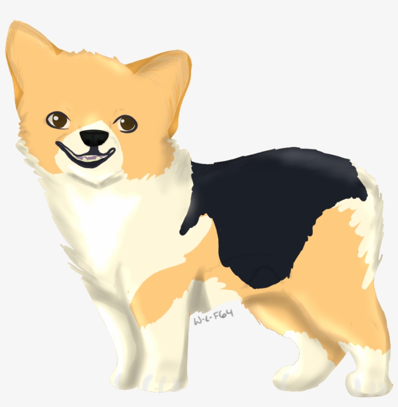 Drawn Corgi Transparent - Pembroke Welsh Corgi, transparent png download