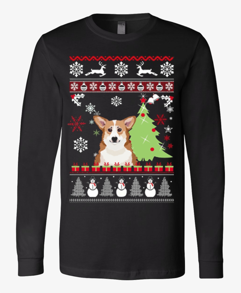 Corgi Christmas Ugly Sweater - Ugly Sweater Christmas - Santa 2017 Mugs, transparent png download