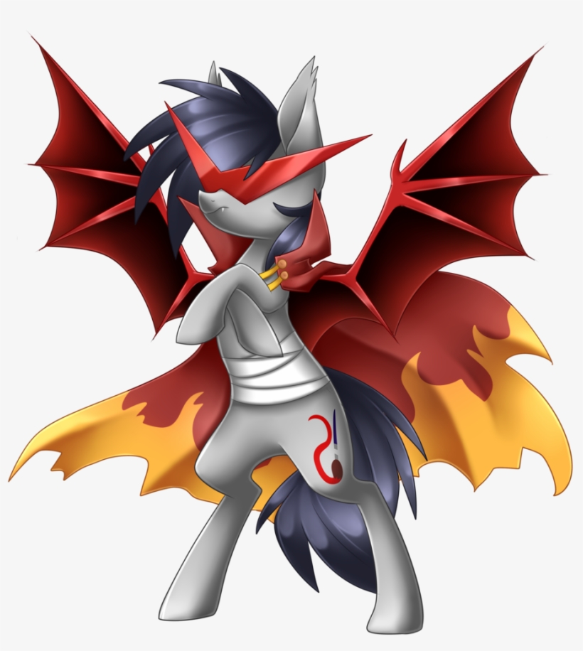 Scarlet-spectrum, Bandage, Bat Pony, Kamina Glasses, - Cartoon, transparent png download