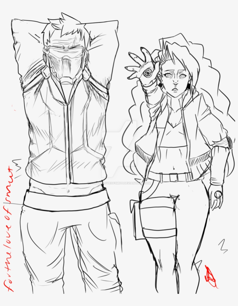 Overwatch Oc X Soldier - Soldier 76 X Oc, transparent png download