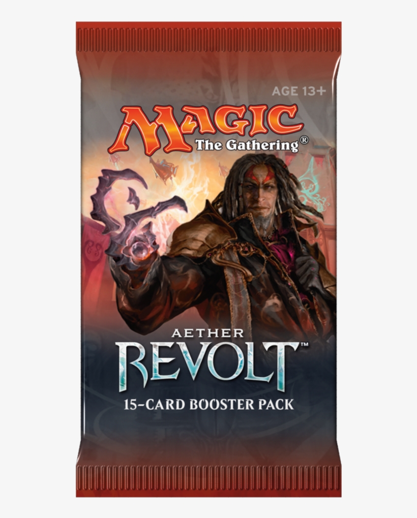 De/en Für 3,50 Eur - Magic: The Gathering Aether Revolt Booster Pack (mtg), transparent png download