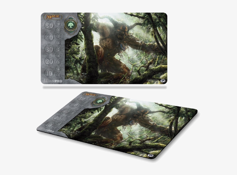 Green Mana Playmat - Magic: The Gathering - Primeval Titan - Magic 2012, transparent png download