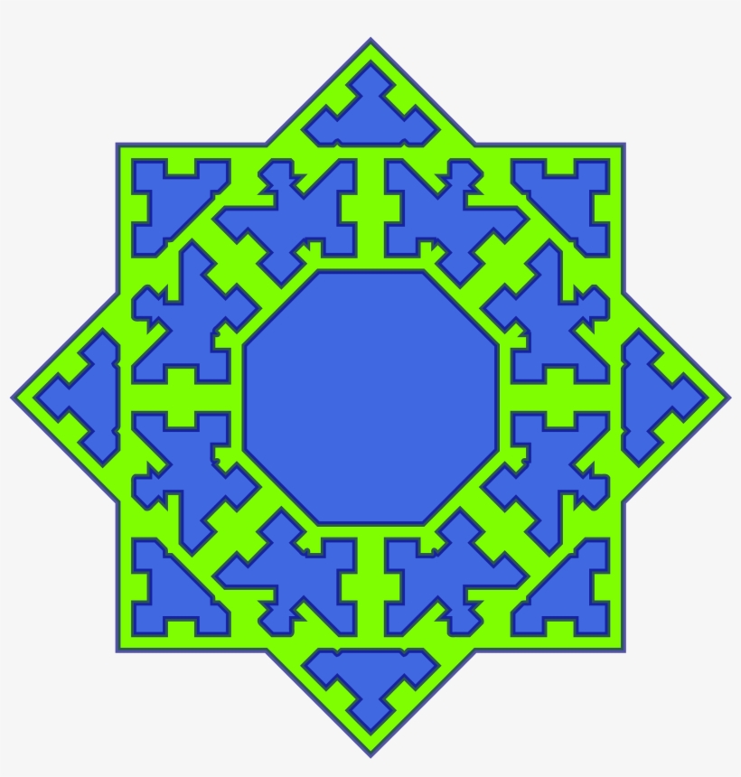 This Free Icons Png Design Of Octagon Derived Pattern, transparent png download