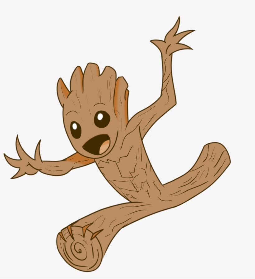 Graphic Royalty Free Awesome Mix By Massidrawsandstuff - Groot Cartoon Png, transparent png download
