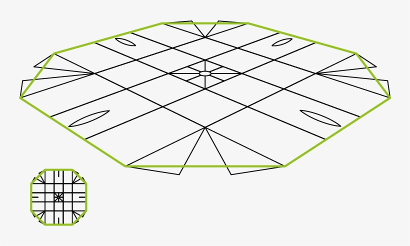 Octagonal Architecture - Circle, transparent png download
