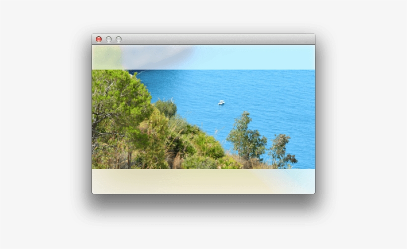 Rmblurredview In The Demo App - Mobile App, transparent png download
