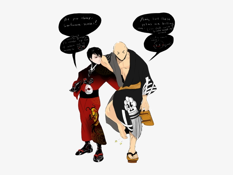 Since I Havent Seen Any Villain Au In Yukatas, Lol - Yukata Saitama, transparent png download