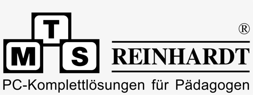 Mts Reinhardt Logo Black And White - Mts Reinhardt, transparent png download