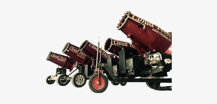 Cloud Tech Steel Dust Suppression Fog Cannon System, - Dust Suppression Fogging, transparent png download