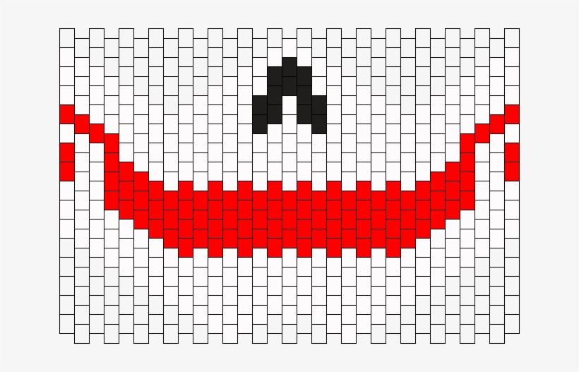 Joker Smile Gas Mask Bead Pattern - Alton Towers, transparent png download