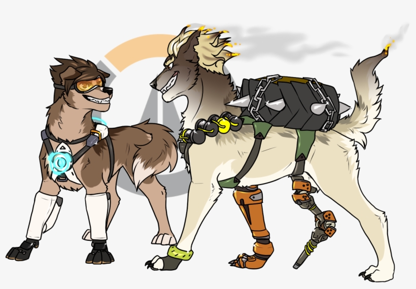Tracer And Junkrat - Junkrat Tracer, transparent png download