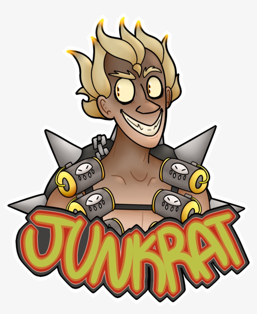 Junkrat Png Tumblr - Junkrat Fan Art Png, transparent png download
