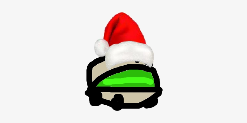 Pistachio Wearing Santa Hat For Christmas So Mlg And - Santa Claus, transparent png download