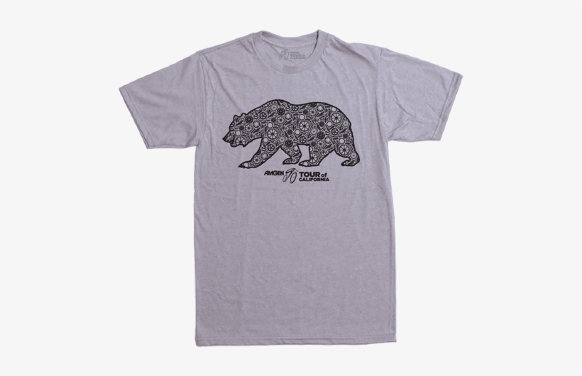 Amgen Tour Of California Bear T-shirt - Jaguar, transparent png download
