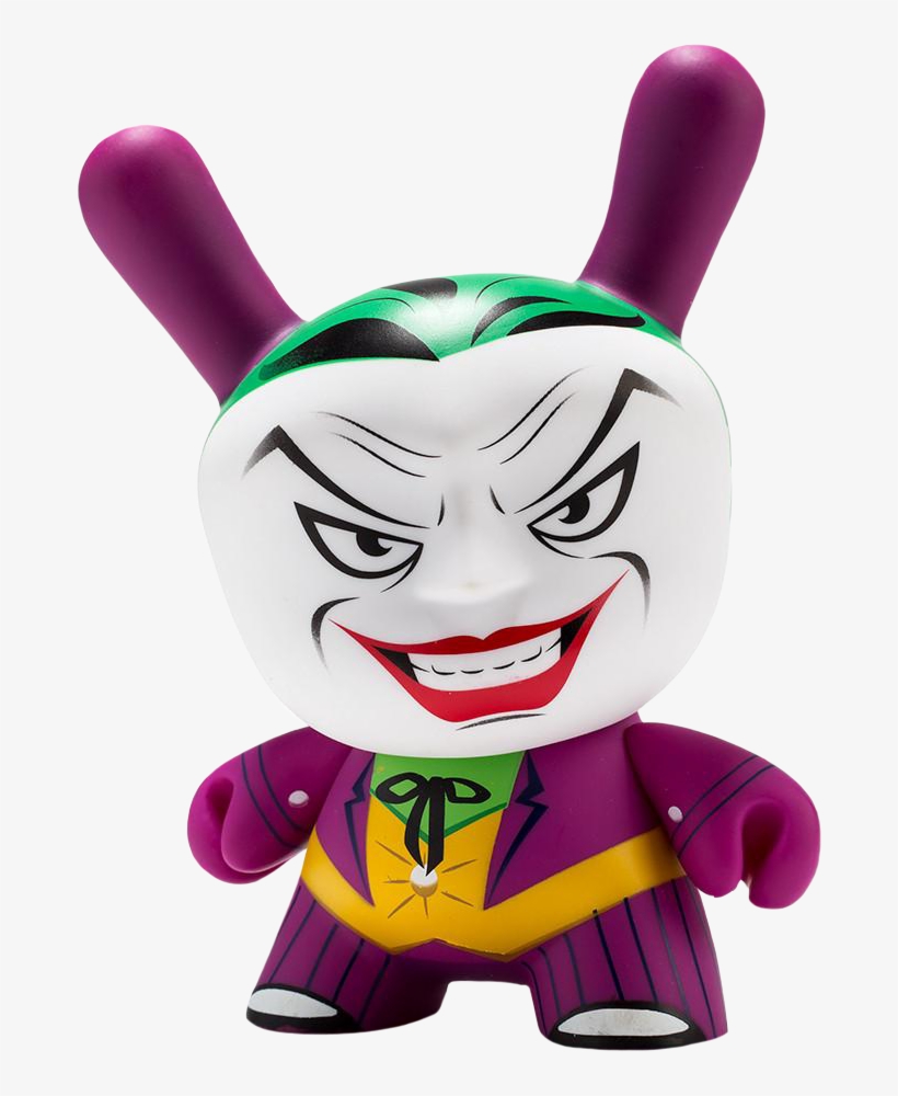 The Joker Classic 5” Dunny Vinyl Figure - Kidrobot, transparent png download