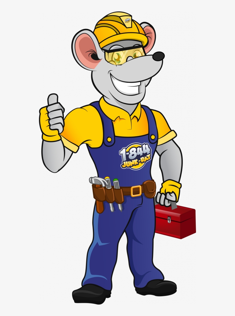 1844 Junk Rat Professional - 1-844-junk-rat | Junk Removal Services, transparent png download