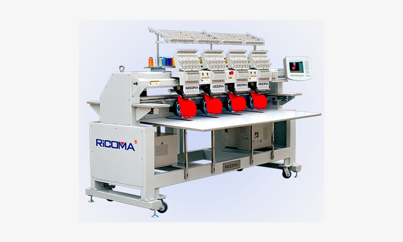 4 Head Monogram Sewing Machine - Ricoma 4 Head Embroidery Machine, transparent png download
