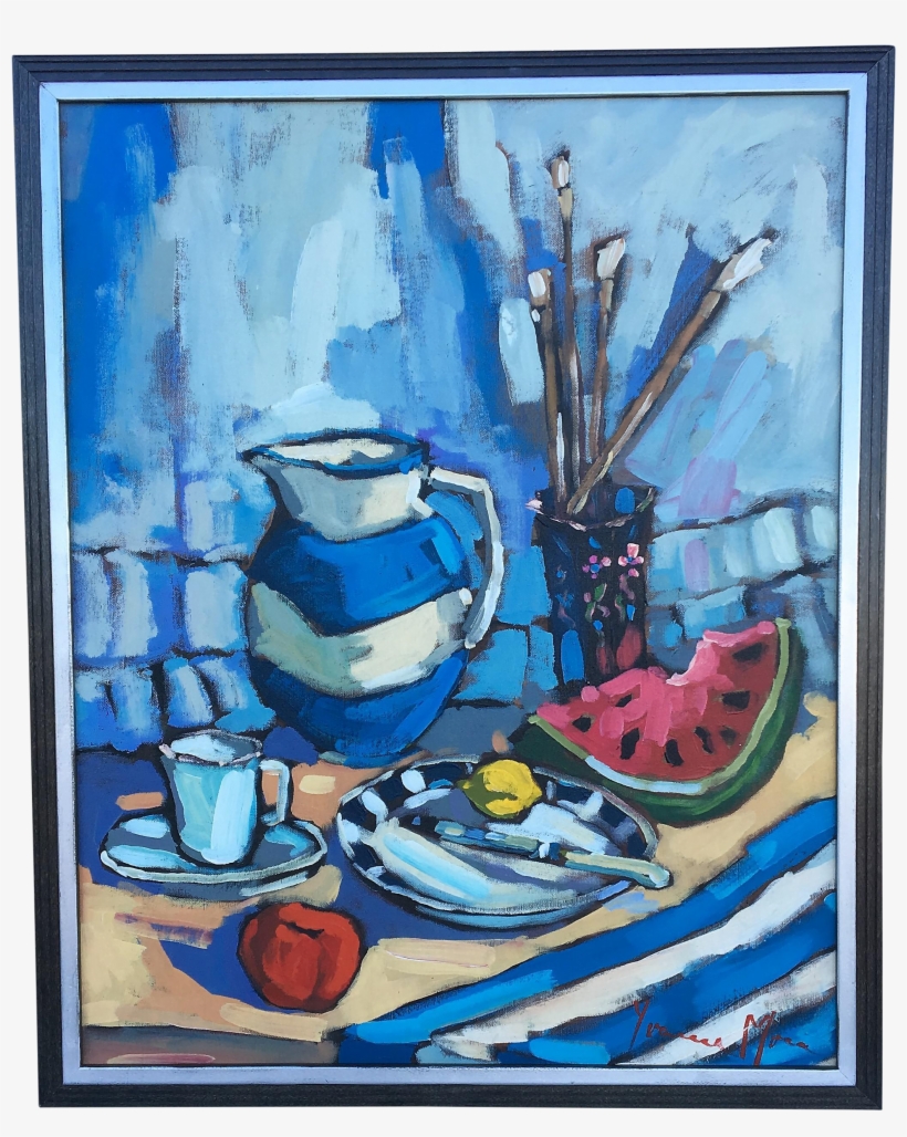 Watermelon Still Life Painting - Painting, transparent png download