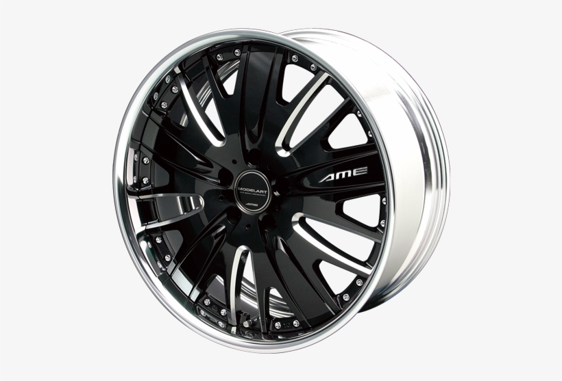 Ame Modelart Brazzer Wheel - 黒 ホイール Voxy, transparent png download