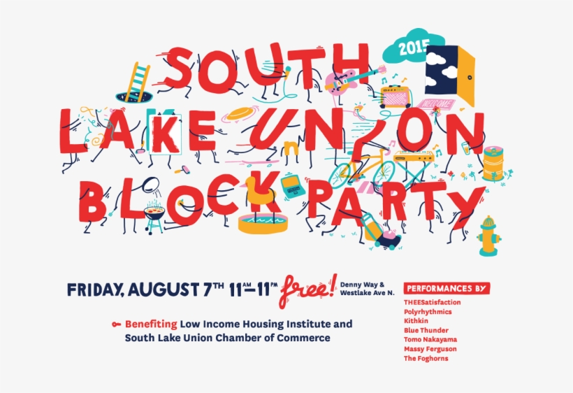 Hum 4 Hum Slubp Cool - South Lake Union Block Party, transparent png download