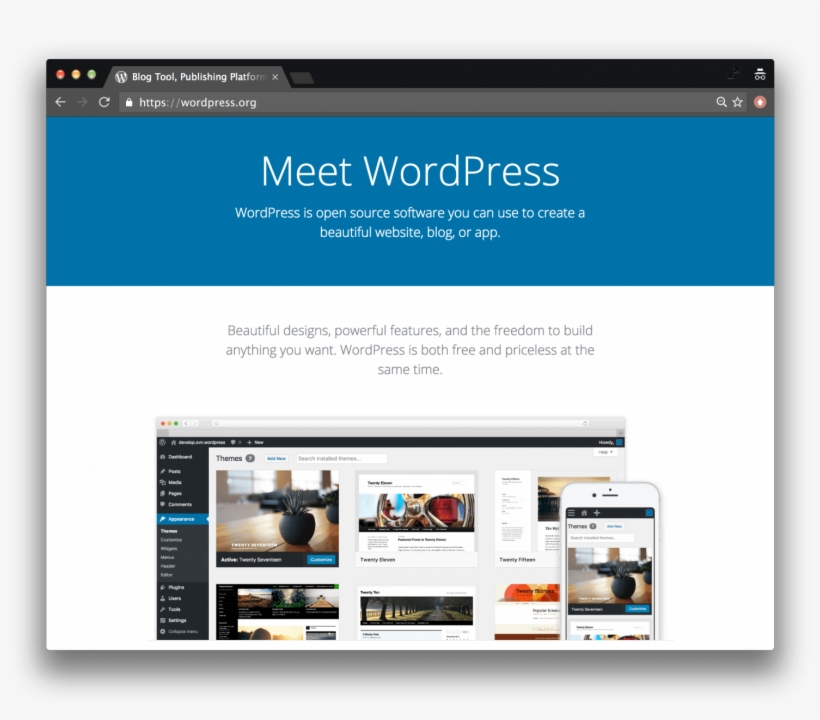 Wordpress Homepage New Design E1482443742169 Ssl=1 - Wordpress Homepage, transparent png download