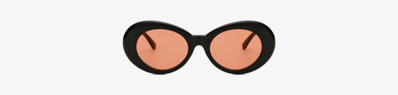 Clout Goggles - Oval Nirvana Kurt Cobain Sunglasses Men Uv400 - Pink, transparent png download