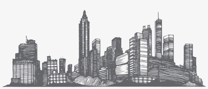 Ja Hall Of Fame Atlanta Skyline - City Of Atlanta Png, transparent png download