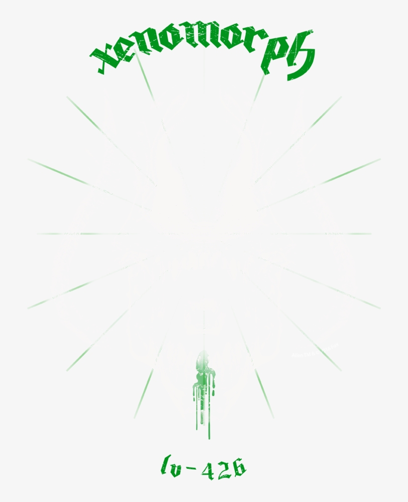 Alien Xenomorph Men's Heather T-shirt - Motorhead, transparent png download