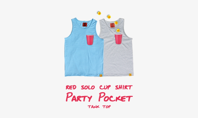 Red Solo Cup Shirt - Vest, transparent png download
