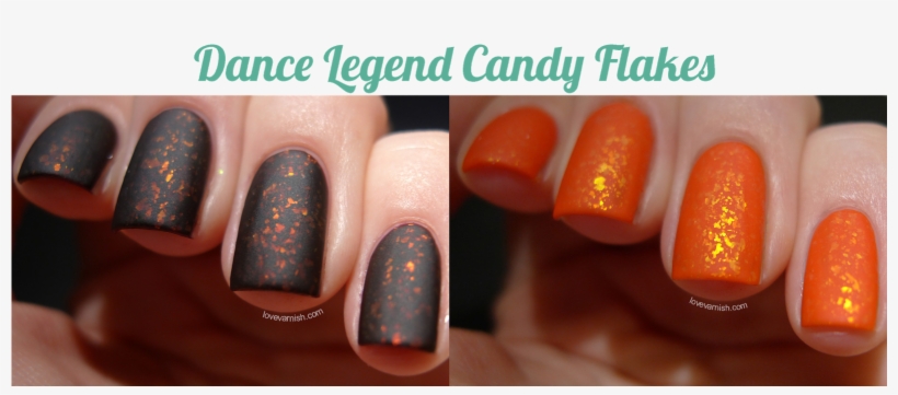 Dance Legend Candy Flakes Collage Matte Swatches Review - Collage, transparent png download