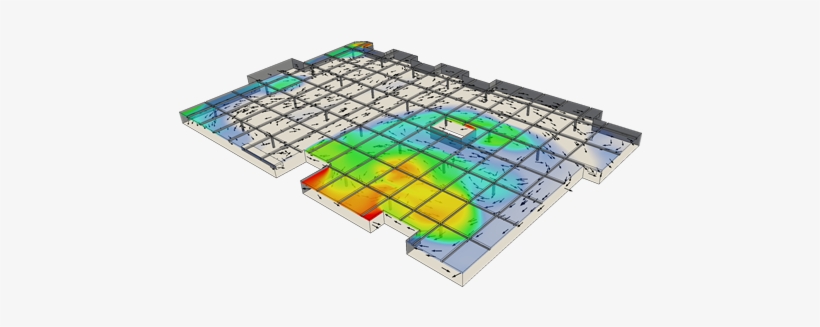 Smoke Control In A Car Park With Cloud-based Cfd - Computational Fluid Dynamics, transparent png download
