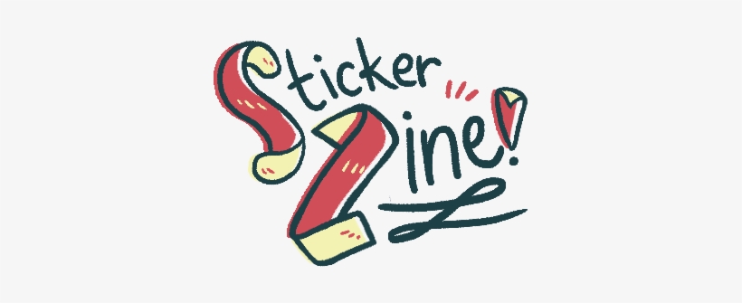 , Sticker Zine - Sticker Art Tumblr Png, transparent png download