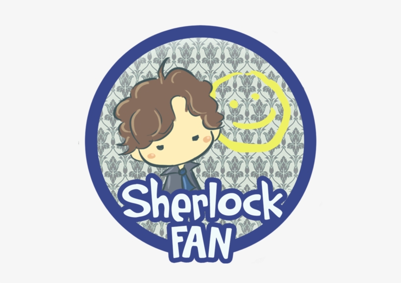 Love Sherlock Sticker, transparent png download
