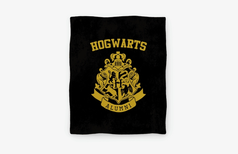 Hogwarts Alumni Crest Hufflepuff Blanket Blanket - Hogwarts Honor Student Harry Potter Car Or Truck Window, transparent png download
